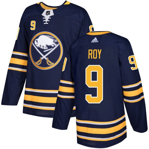Adidas Sabres 9 Derek Roy Navy Blue Home Authentic Stitched Nhl Jersey