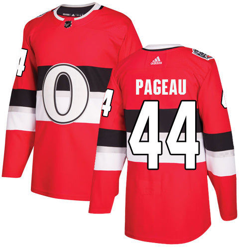 Adidas Senators 44 Jean gabriel Pageau Red Authentic 2017 100 Classic Stitched Nhl Jersey