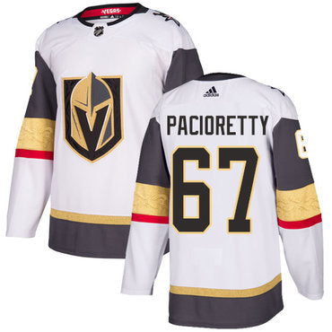 Adidas Vegas Golden Knights 67 Max Pacioretty White Road Authentic Stitched Nhl Jersey