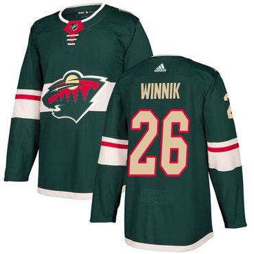 Adidas Wild 26 Daniel Winnik Green Home Authentic Stitched Nhl Jersey