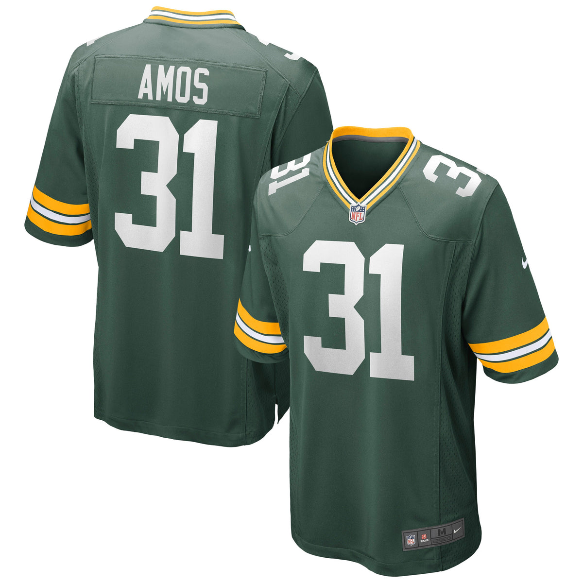 Adrian Amos Green Bay Packers Nike Game Jersey Green