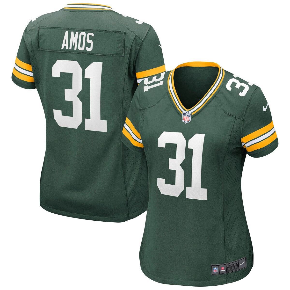 Adrian Amos Green Bay Packers Nike Womens Game Jersey Green