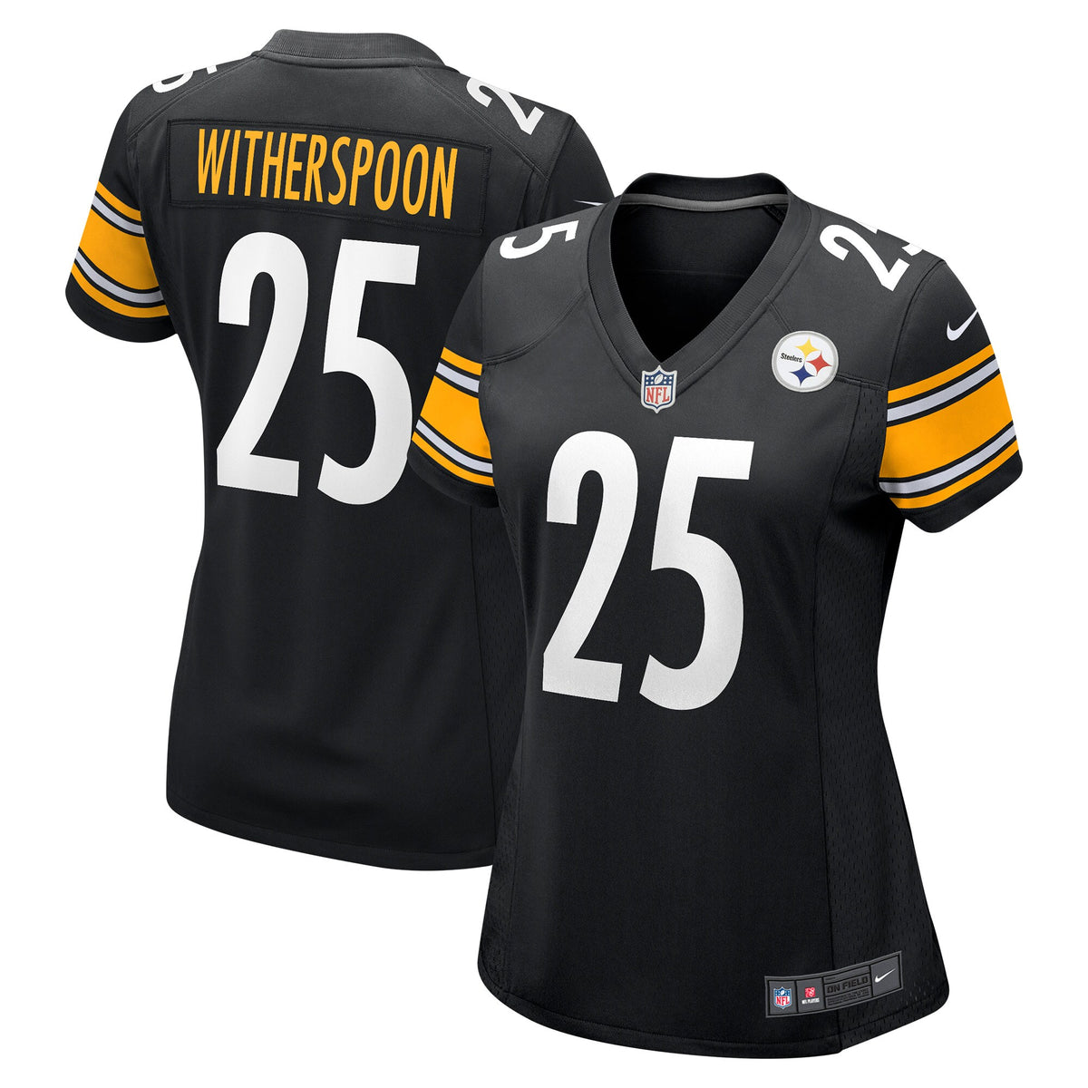 Ahkello Witherspoon Pittsburgh Steelers Nike Womens Game Jersey Black