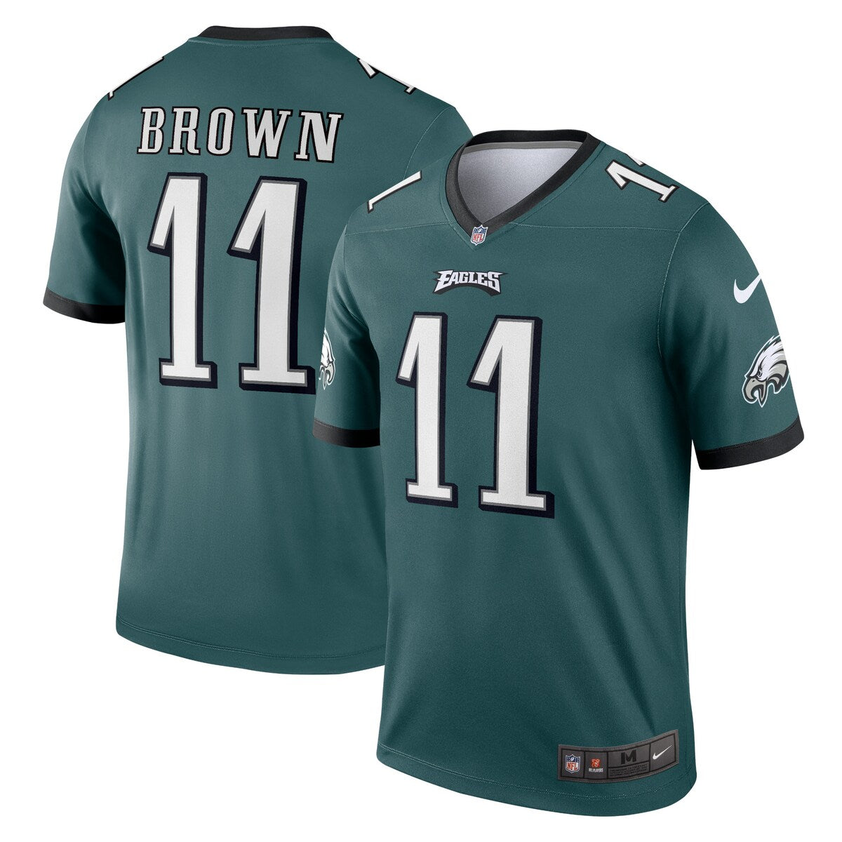 Aj Brown Philadelphia Eagles Nike Legend Jersey Midnight Green