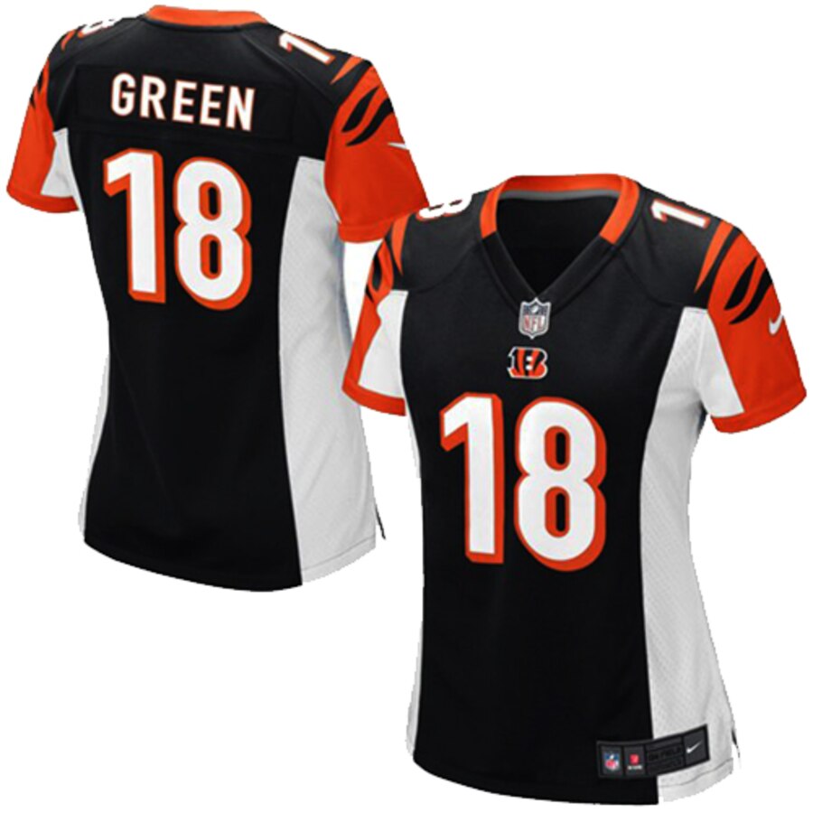 Aj Green Cincinnati Bengals Nike Girls Youth Game Jersey Black
