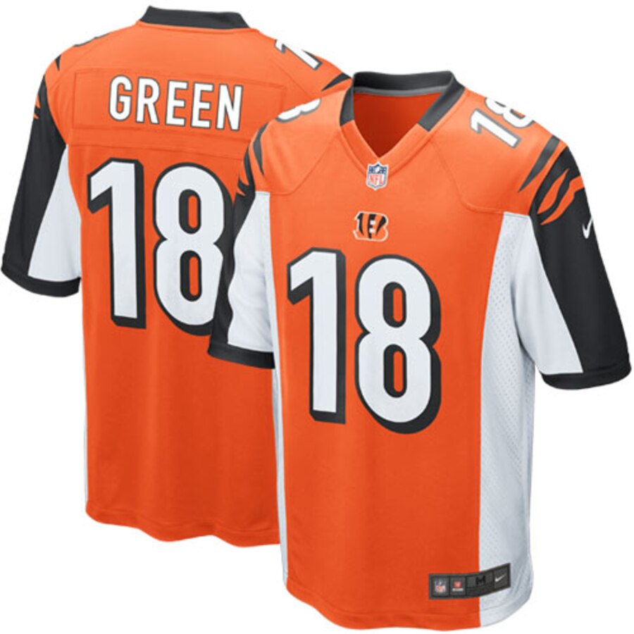 Aj Green Cincinnati Bengals Nike Youth Alternate Game Jersey Orange