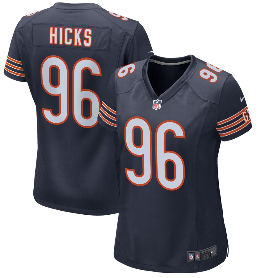 Akiem Hicks Chicago Bears Nike Womens Game Jersey Navy