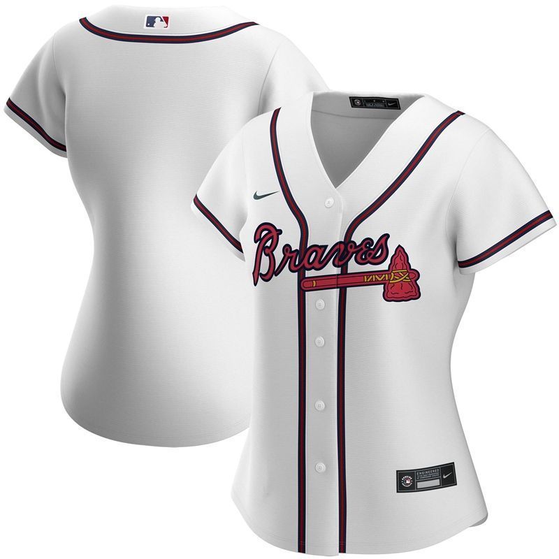 Alanta Braves 2020 Mlb White Womens Jersey