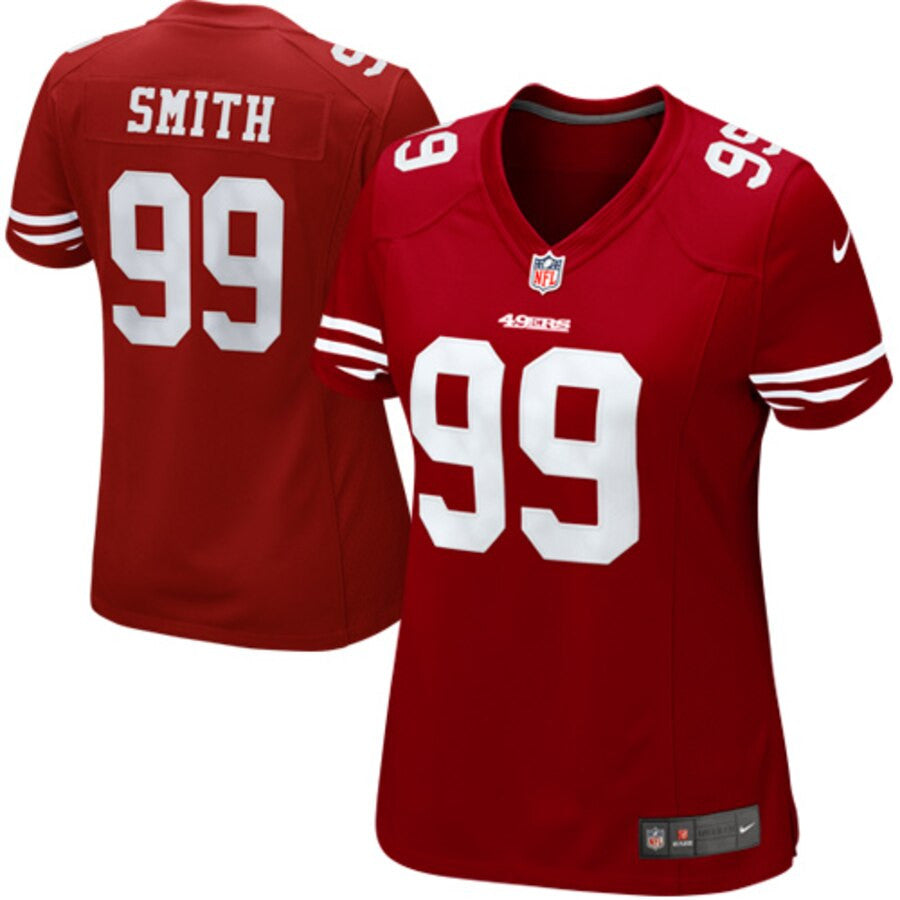 Aldon Smith San Francisco 49ers Nike Womens Limited Jersey Red