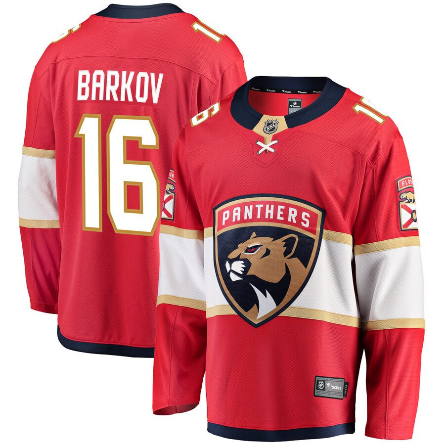 Aleksander Barkov Florida Panthers Fanatics Branded Premier Breakaway Player Jersey Red