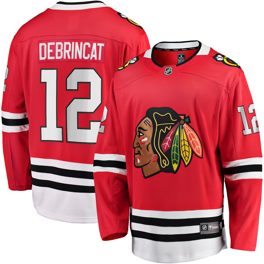 Alex Debrincat Chicago Blackhawks Fanatics Branded Home Premier Breakaway Player Jersey Red
