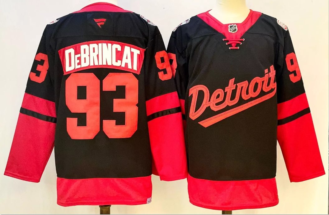 Alex DeBrincat Jersey #93 Detroit Red Wings 2025 Stadium Series Stitched