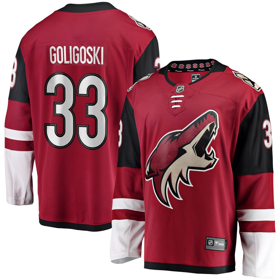 Alex Goligoski Arizona Coyotes Fanatics Branded Breakaway Player Jersey Garnet
