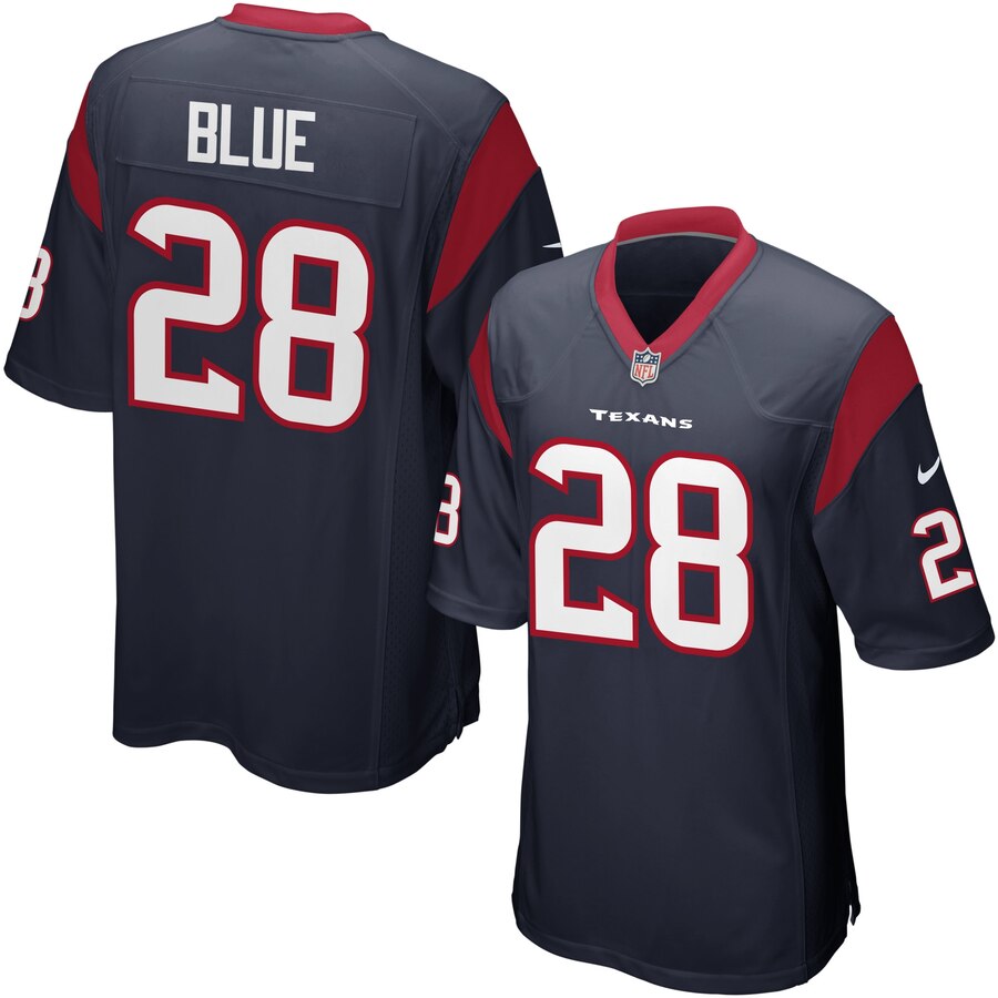 Alfred Blue Houston Texans Youth Nike Team Color Game Jersey Navy
