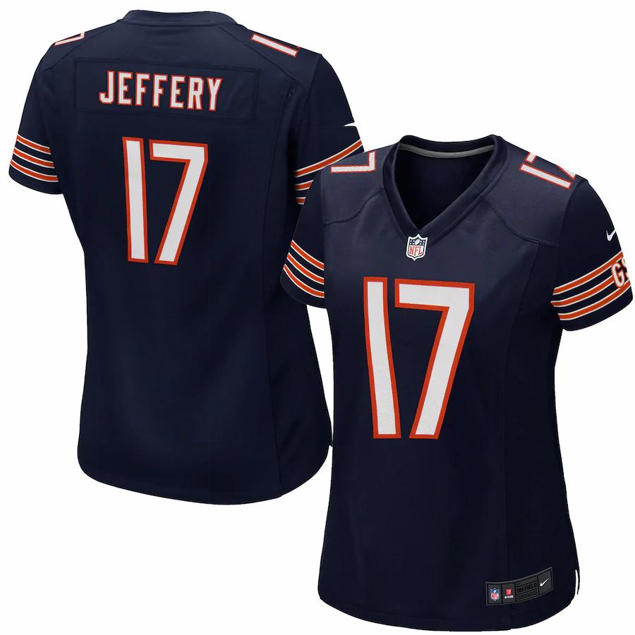 Alshon Jeffery Chicago Bears Nike Womens Game Jersey Navy Blue