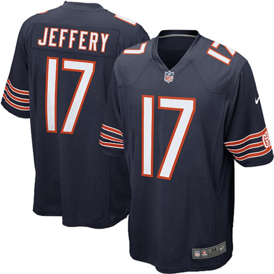 Alshon Jeffery Chicago Bears Nike Youth Team Color Game Jersey Navy Blue