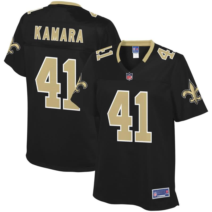 Alvin Kamara New Orleans Saints Nfl Pro Line Womens Team Color Player Jersey Black