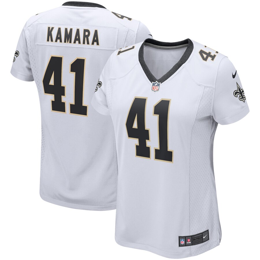 Alvin Kamara New Orleans Saints Nike Womens Player Game Jersey White