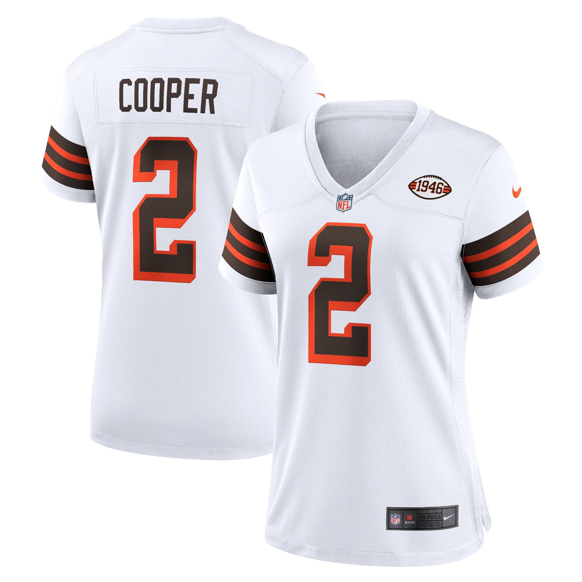 Amari Cooper Cleveland Browns Nike Womens Alternate Game Jersey White