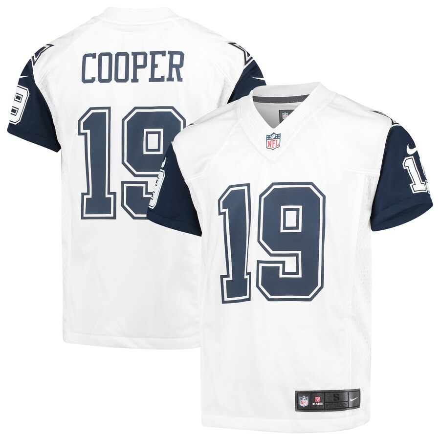 Amari Cooper Dallas Cowboys Nike Youth Color Rush Game Jersey White