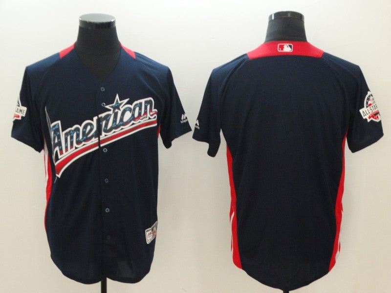 American League Navy 2018 Mlb All star Game Home Run Derby Team Jersey