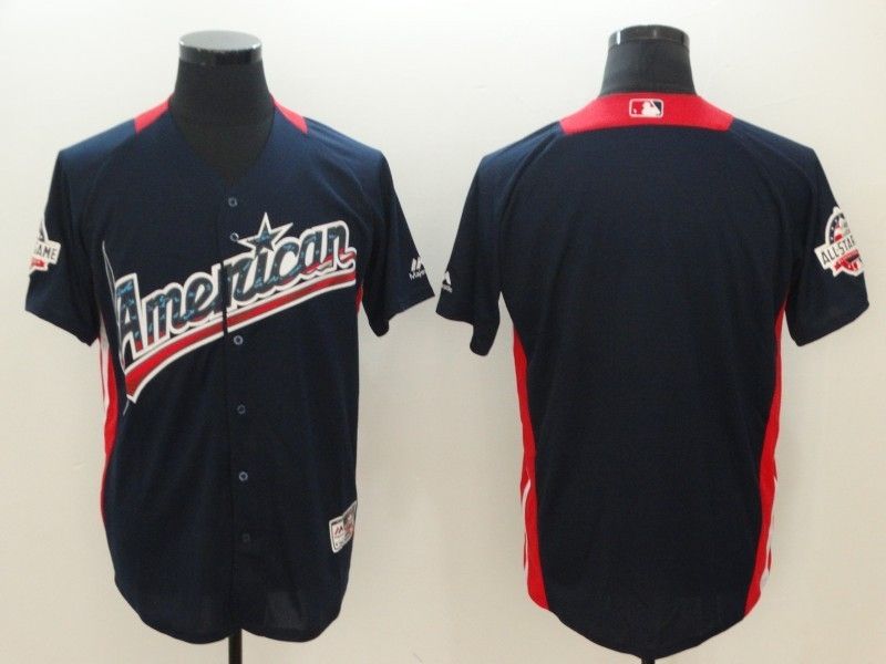 American Navy Red Mlb All Stars For Fan Personalized Jersey