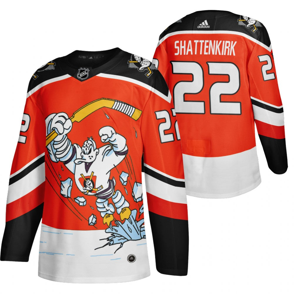 Anaheim Ducks 22 Kevin Shattenkirk Red Mens Adidas 2020 21 Reverse Retro Alternate Nhl Jersey