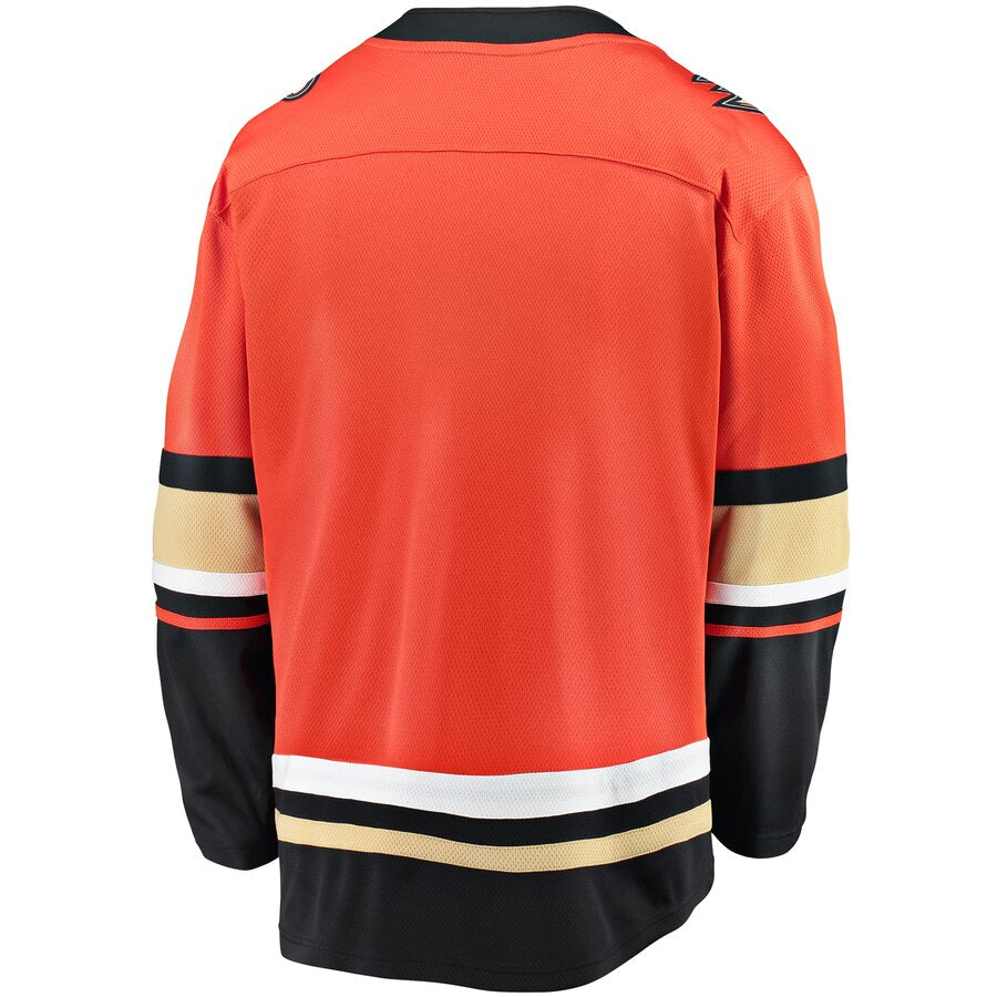 Anaheim Ducks Fanatics Branded Premier Breakaway Blank Alternate Jersey Orange