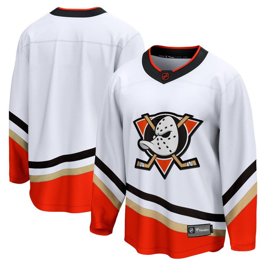 Anaheim Ducks Fanatics Branded Special Edition 20 Breakaway Blank Jersey White