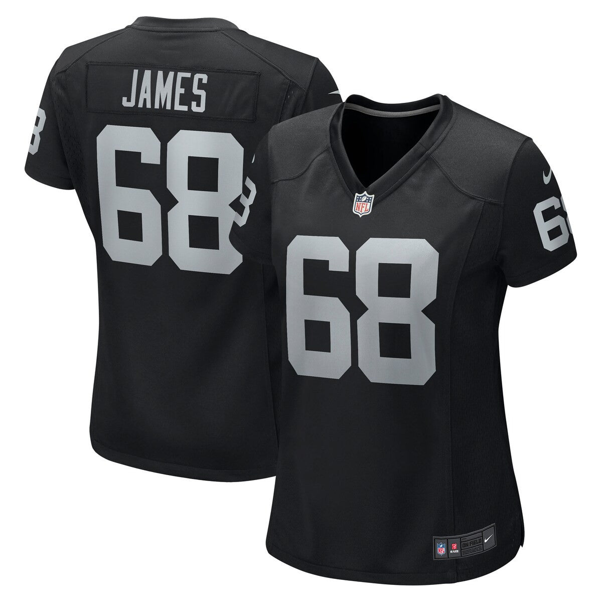 Andre James Las Vegas Raiders Nike Womens Game Jersey Black