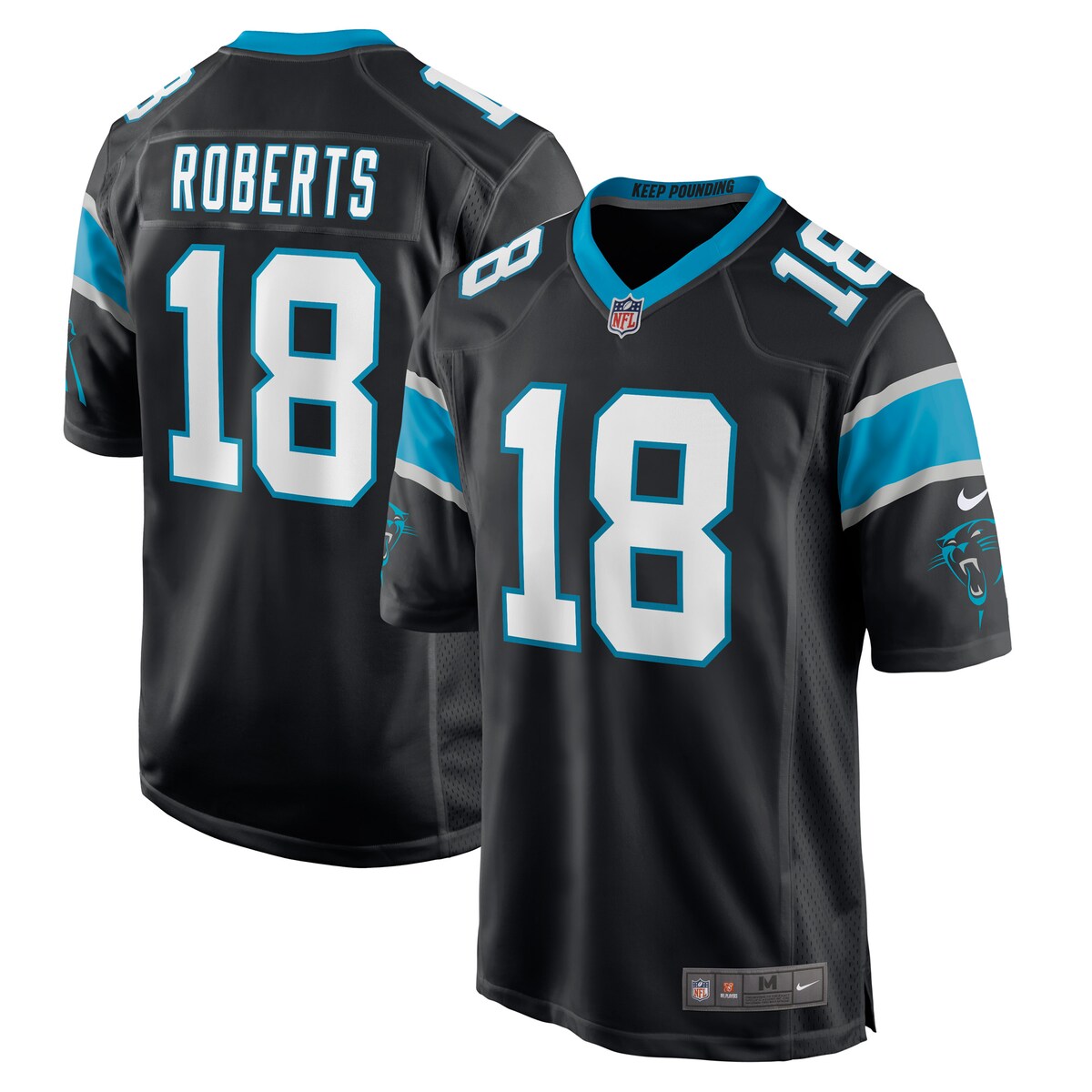 Andre Roberts Carolina Panthers Nike Game Player Jersey Black