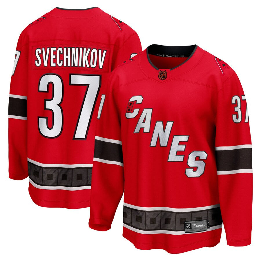 Andrei Svechnikov Carolina Hurricanes Fanatics Branded Special Edition 20 Breakaway Player Jersey Red