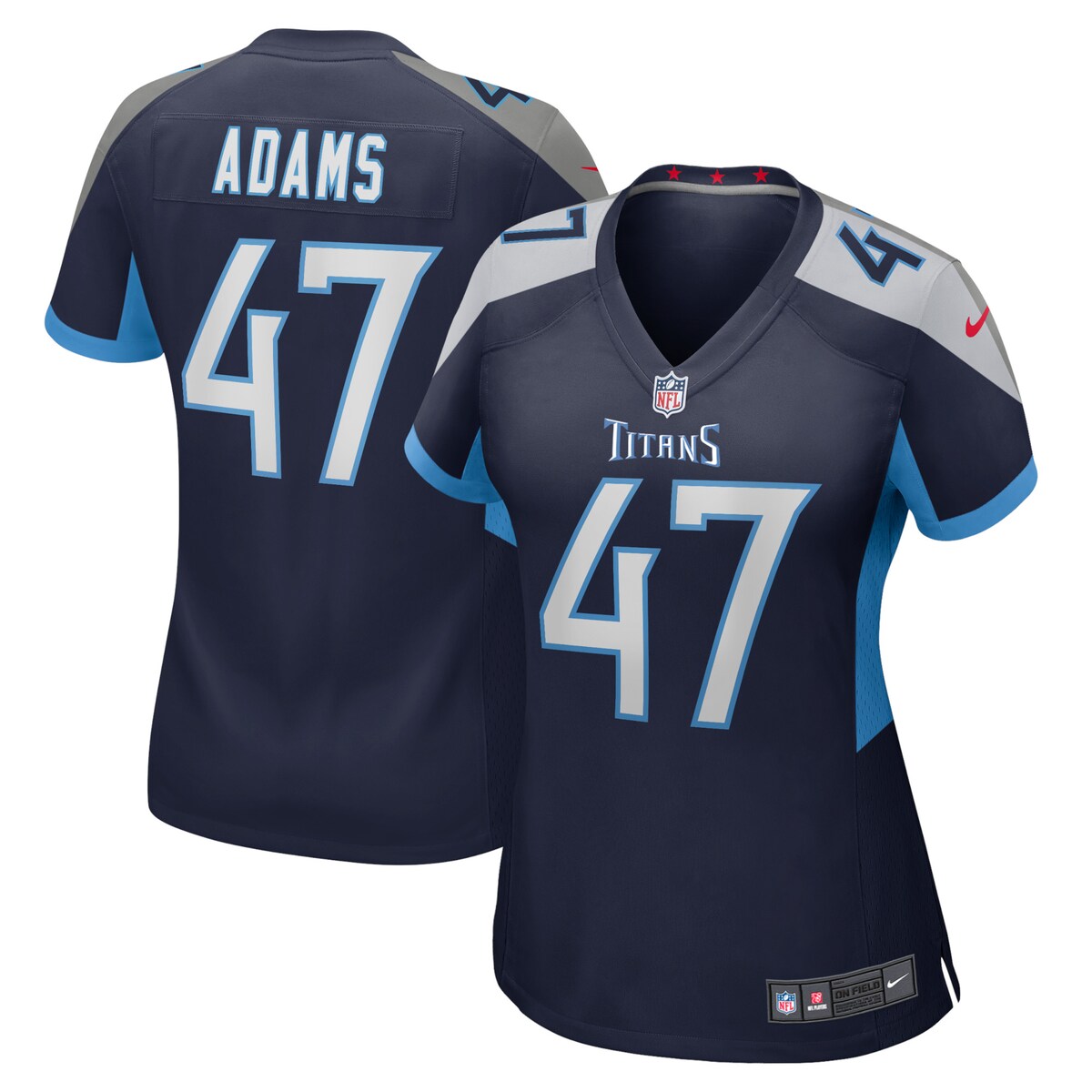 Andrew Adams Tennessee Titans Nike Womens Home Game Player Jersey Navy