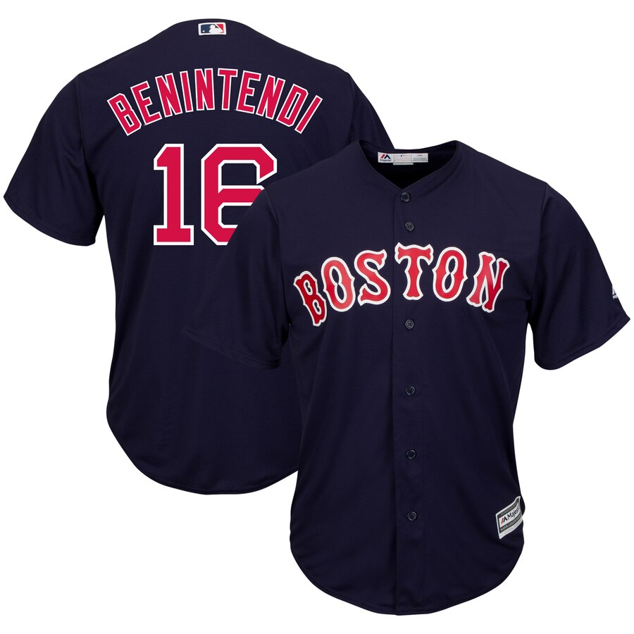 Andrew Benintendi Boston Red Sox Majestic Cool Base Player Replica Jersey Navy