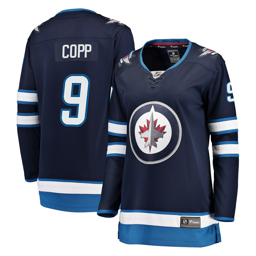 Andrew Copp Winnipeg Jets Fanatics Branded Womens Breakaway Player Jersey Navy