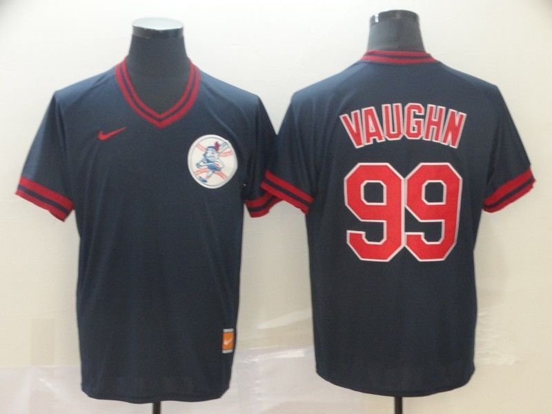 Andrew Vaughn 99 2020 Mlb Dark Blue Jersey