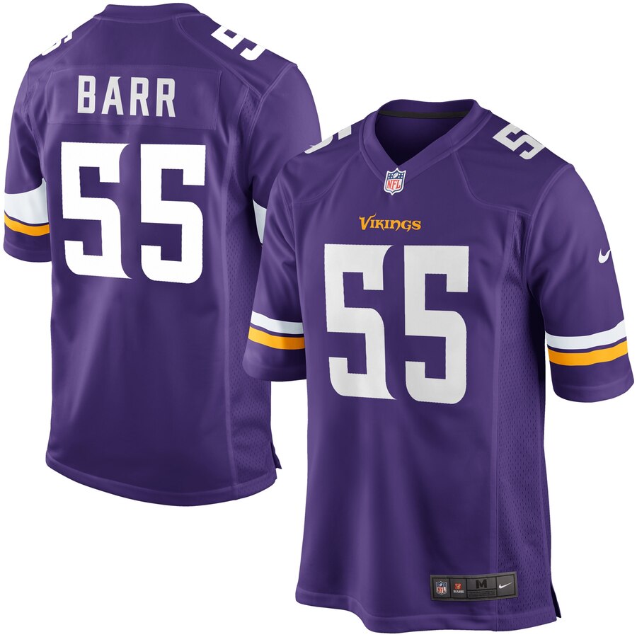 Anthony Barr Minnesota Vikings Nike Game Jersey Purple