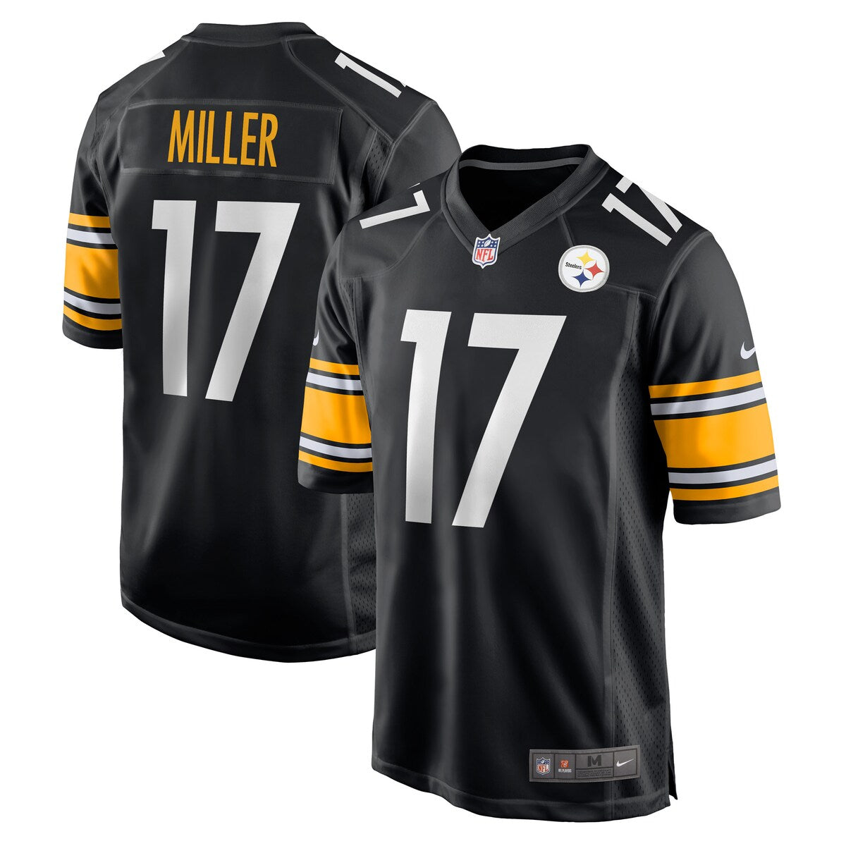 Anthony Miller Pittsburgh Steelers Nike Game Jersey Black