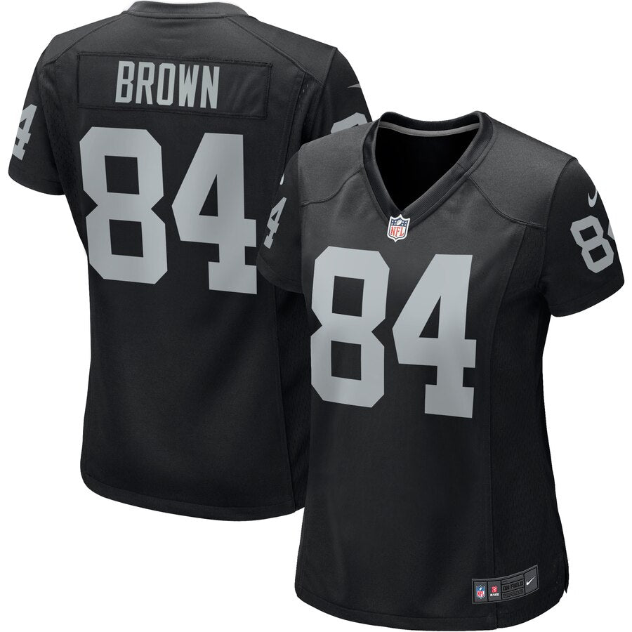 Antonio Brown Las Vegas Raiders Nike Womens Game Jersey Black