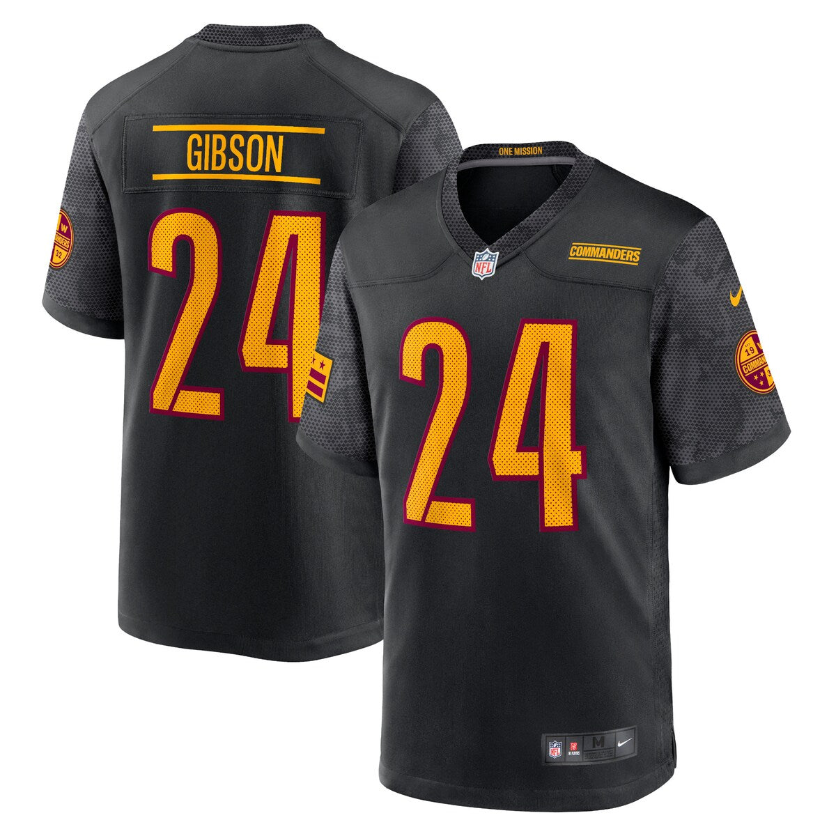 Antonio Gibson Washington Commanders Nike Alternate Game Player Jersey Black