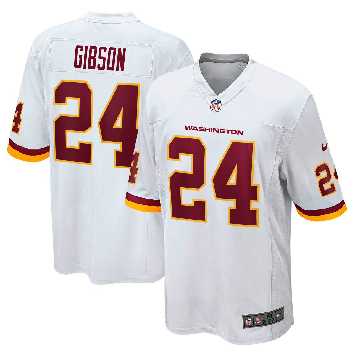 Antonio Gibson Washington Football Team Nike Game Player Jersey White