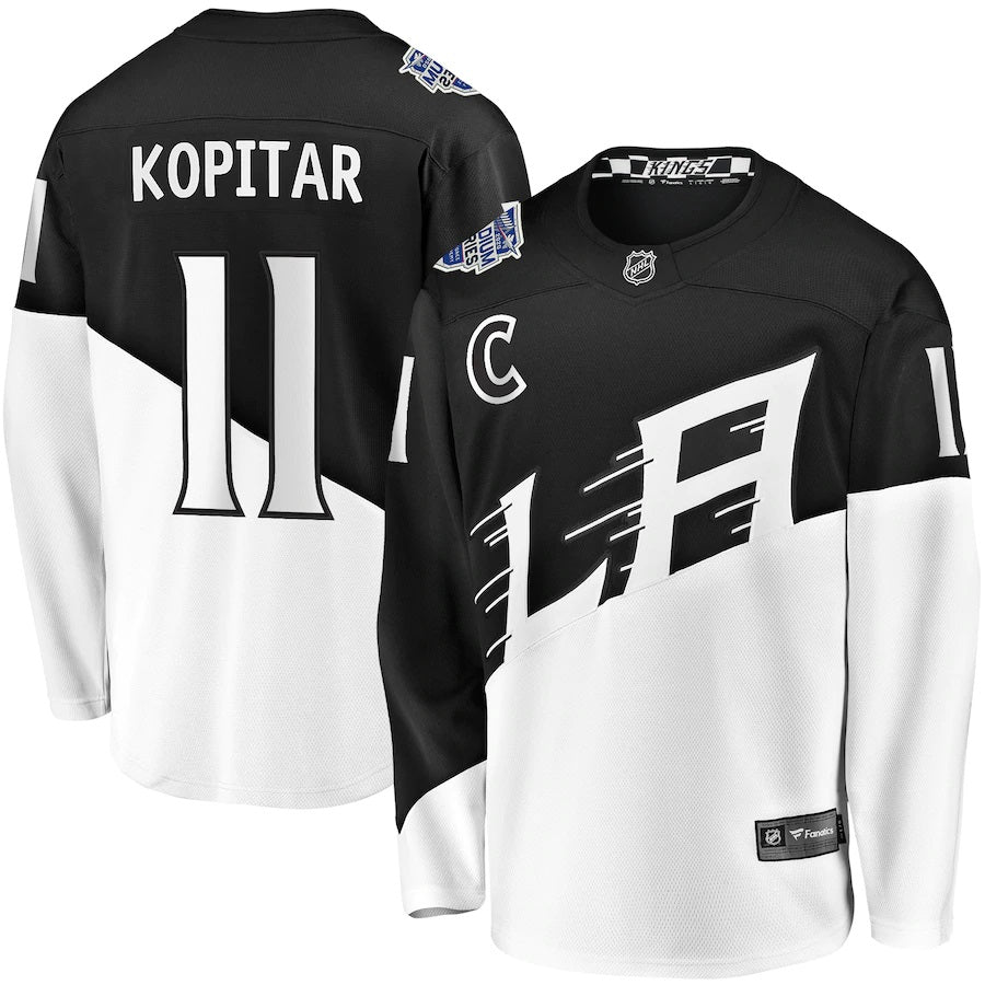 Anze Kopitar Los Angeles Kings Fanatics Branded 2020 Stadium Series Breakaway Player Jersey Black