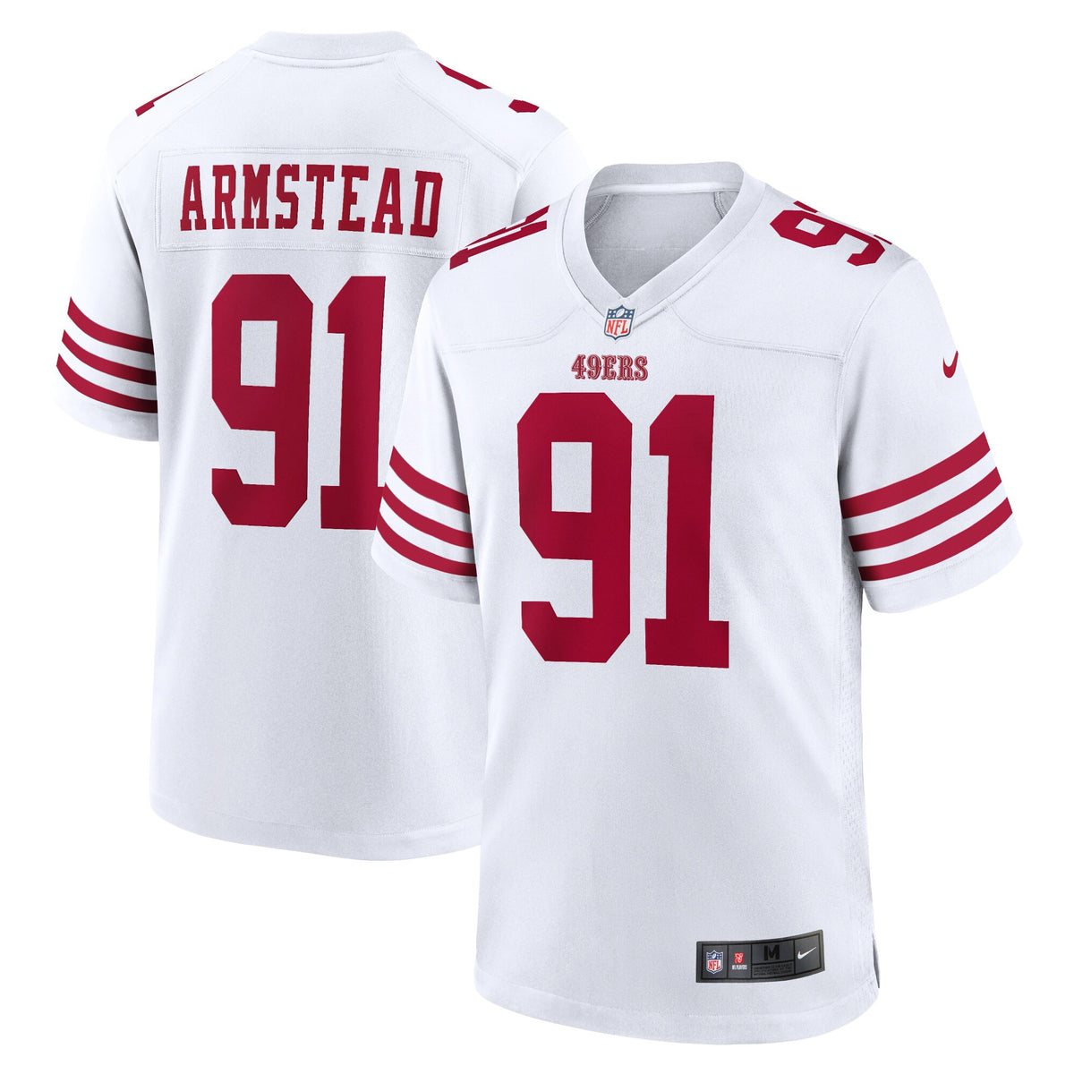 Arik Armstead San Francisco 49ers Nike Player Game Jersey White