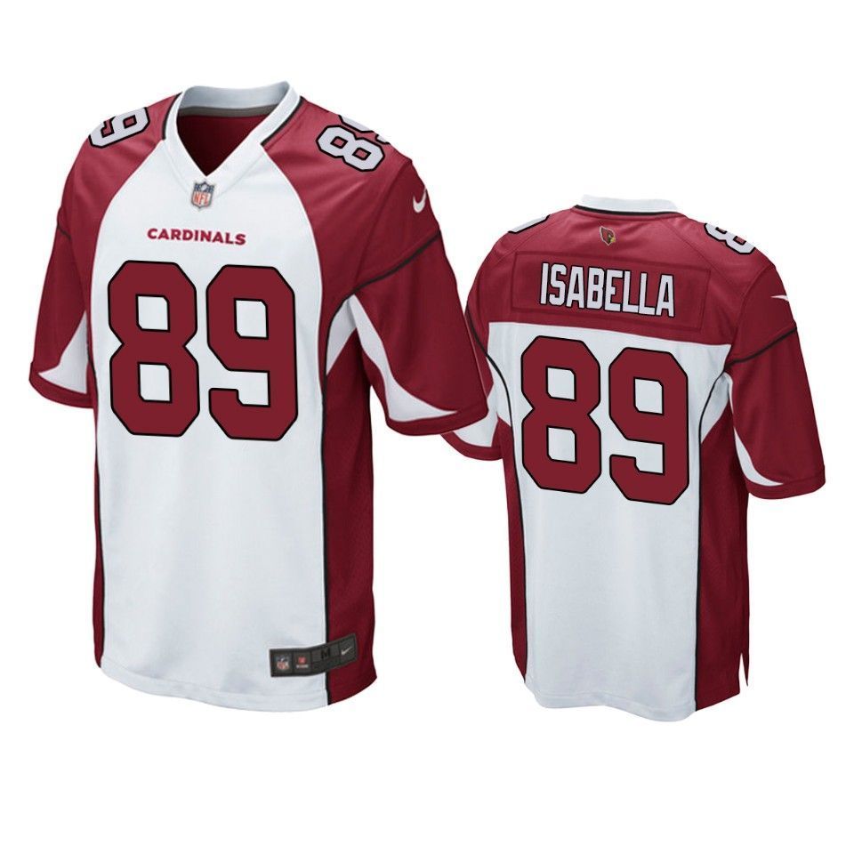 Arizona Cardinals Andy Isabella 2019 Nfl Draft White Game Jersey