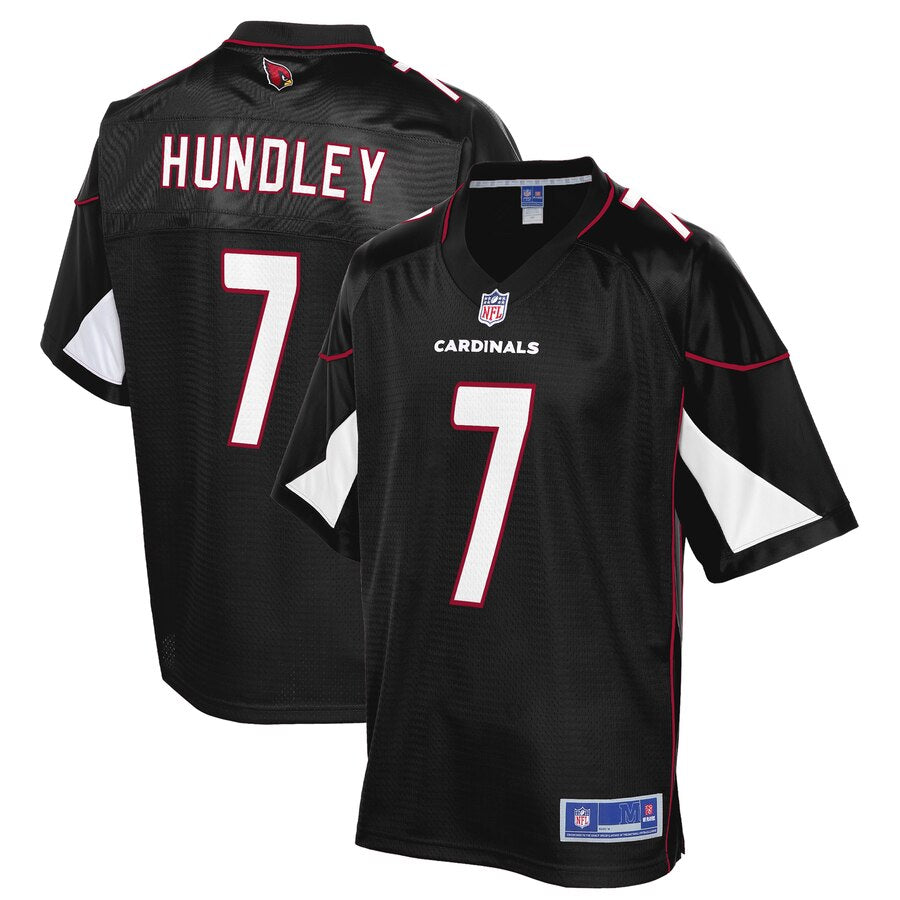 Arizona Cardinals Brett Hundley Black Color Rush Game Jersey
