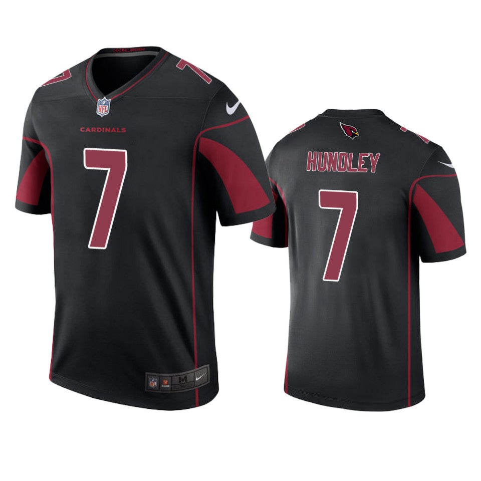 Arizona Cardinals Brett Hundley Black Color Rush Legend Jersey
