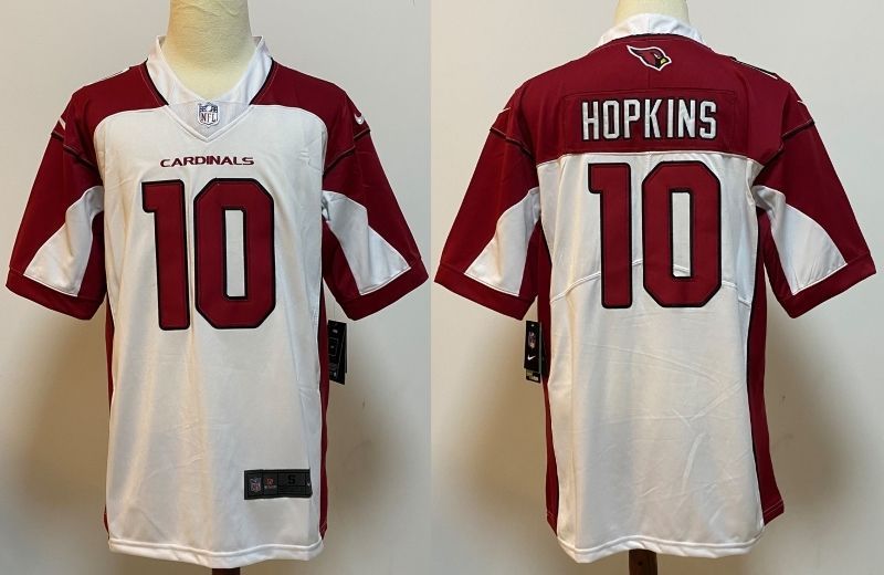 Arizona Cardinals Deandre Hopkins 10 2020 Nfl Red White Jersey Jersey