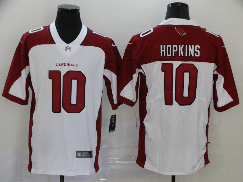 Arizona Cardinals Deandre Hopkins 10 Nfl 2020 Garnet And White Jersey