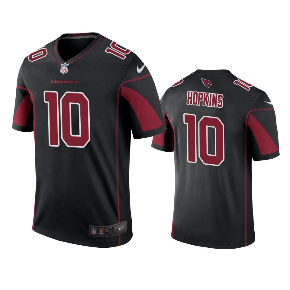 Arizona Cardinals Deandre Hopkins Black Color Rush Legend Jersey