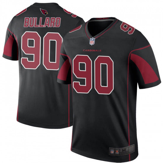 Arizona Cardinals Jonathan Bullard Black Color Rush Legend Jersey